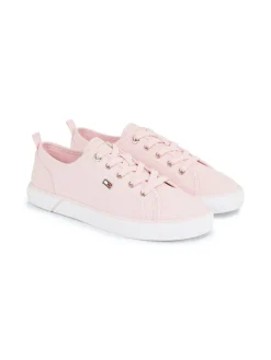 Tommy Hilfiger Naisten Kengät, VULC CANVAS SNEAKER Vaaleanpunainen