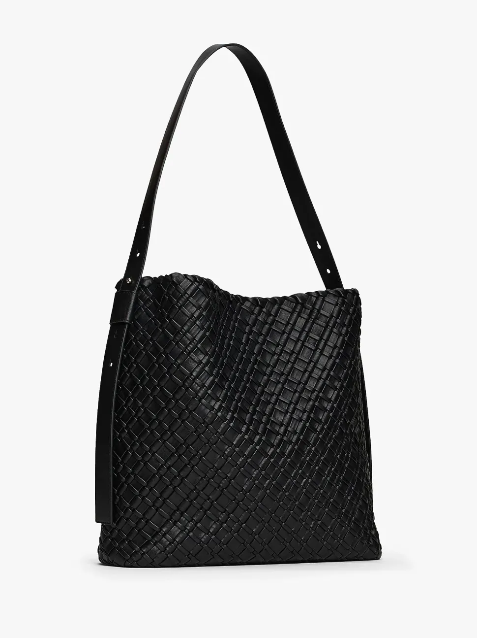 Tommy Hilfiger naisten laukku TH BRAIDED MAXI HOBO, musta