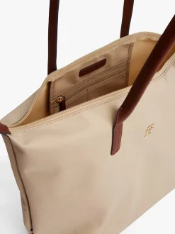 Tommy Hilfiger naisten laukku POPETTE TOTE, vaalea beige