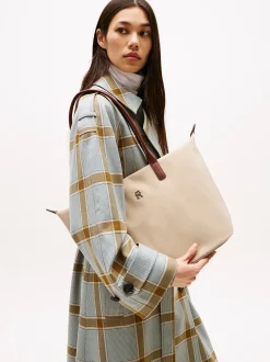 Tommy Hilfiger naisten laukku POPETTE TOTE, vaalea beige