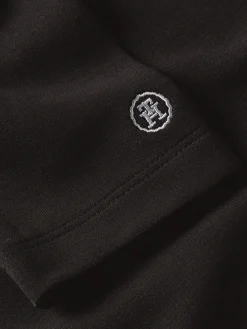 Tommy Hilfiger Naisten Pitkähihainen Trikoomekko, F&F C-NK SHINY INTERLOCK LS DRESS 99 Musta