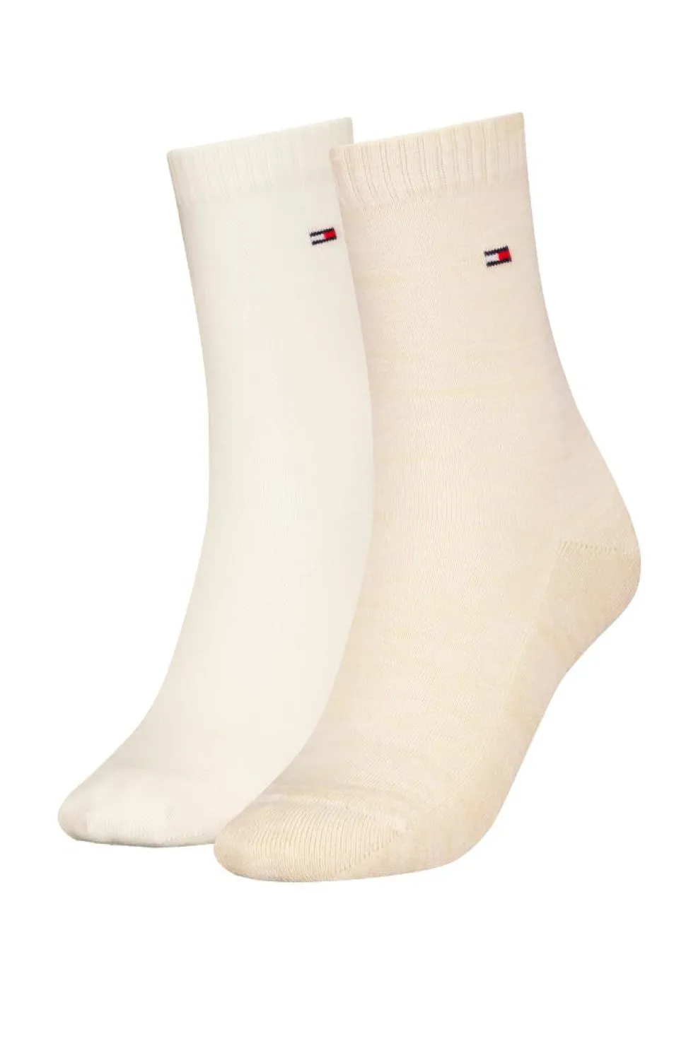 Tommy Hilfiger Naisten Sukat, WOMEN SOCK 2PK RUNFREE Valkoinen