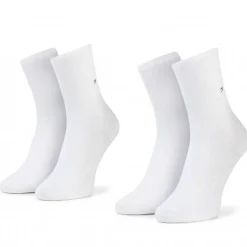 Tommy Hilfiger naisten sukat, 2-pack Valkoinen
