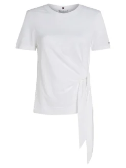 Tommy Hilfiger naisten t-paita, KNOT BOAT-NK SS TEE Valkoinen