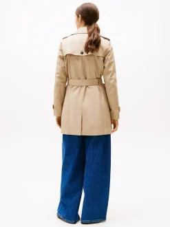 Tommy Hilfiger naisten trenssitakki, HERITAGE SINGLE BREASTED TRENCH Vaalea Beige