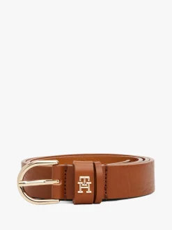 Tommy Hilfiger naisten vyö ESSENTIAL EFFORTLESS 2.5 GO, konjakinruskea