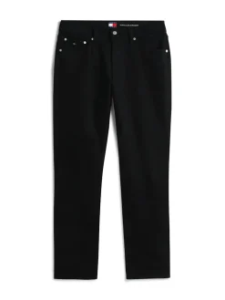 Tommy Jeans miesten farkut RYAN SLIM STRAIGHT JEANS DI4187, musta