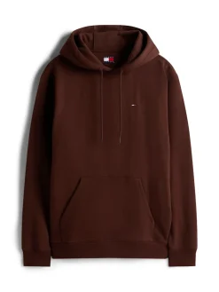 Tommy Jeans Miesten Huppari, TJM REG S FLAG HOODIE Kaakaonruskea