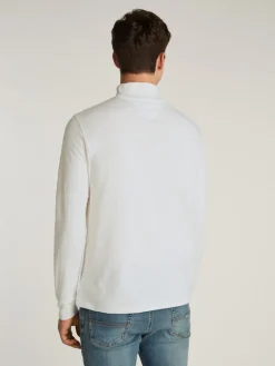 Tommy Jeans Miesten Poolopaita, TJM TURTLENECK TEE Valkoinen