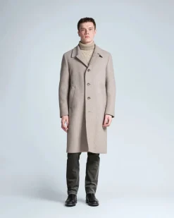 Turo miesten villakangastakki Toledo, beige