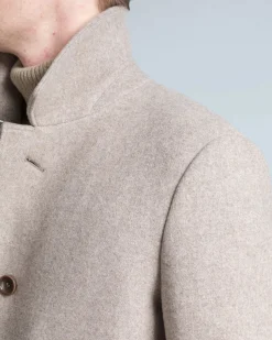 Turo miesten villakangastakki Toledo, beige