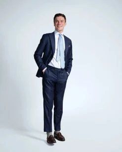Turo Tailor miesten puku, BILBAO-HOUSTON Sininen