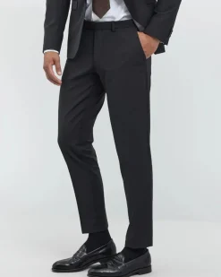 Turo Tailor, Miesten Suorat Housut, Hilton Athlete Musta