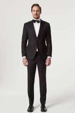 Turo Tailor Smokkihousut, Hawker Slim Fit Musta