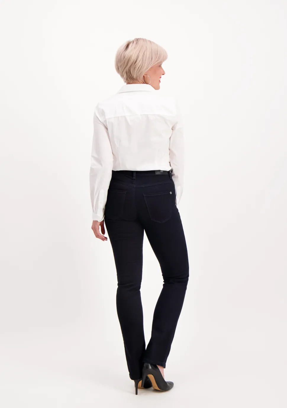 Very Nice Naisten Farkut, Emily 8411 Straight Fit Indigo
