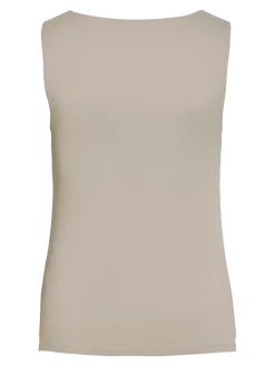 VIKENZA U-NECK S/L TANK TOP REV - NOOS Silver Gray