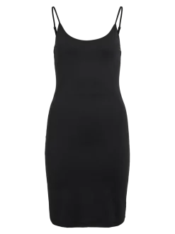 Vila alusmekko Vikenza Short Strap Dress, musta
