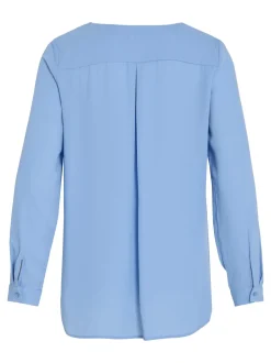 Vila naisten paita Vilucy LS Shirt, sininen
