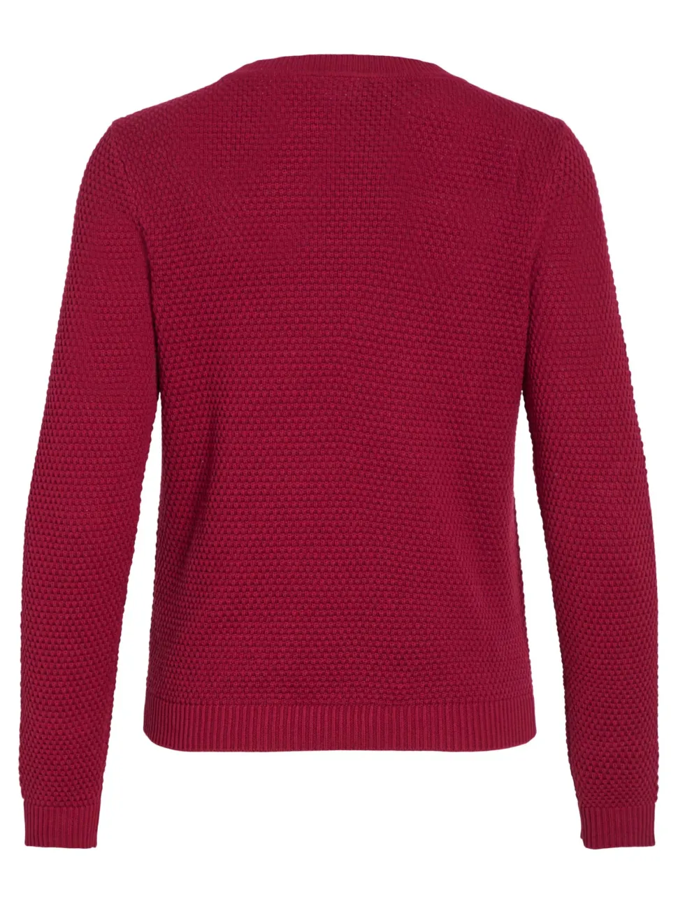 Vila neule, VIDALO O-NECK L/S KNIT TOP Pinkki