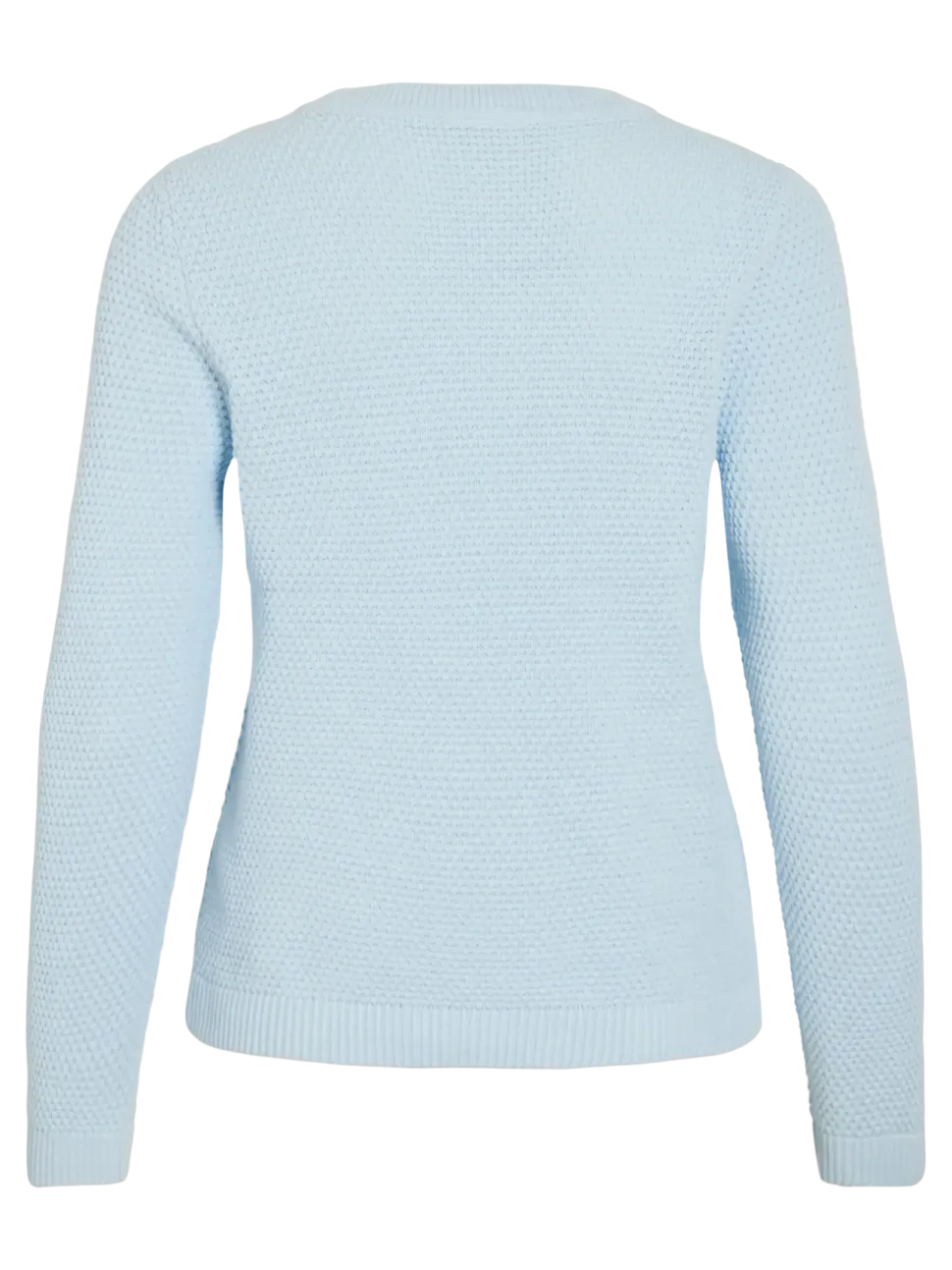 Vila neule, VIDALO O-NECK L/S KNIT TOP Nantucket Breeze