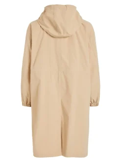 Vila pitkä parkatakki, VISILIANA LONG PARKA JACKET Vaalea Beige