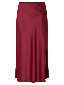Y.A.S hame, YASPELLA HW MIDI SKIRT Tibetan Red