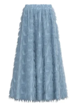Y.A.S naisten hame, YASPAZYLLA HMW MAXI SKIRT Vaaleansininen
