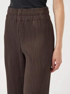 Y.A.S naisten housut K Yasalisa HW Pant S. Noos, Chocolate Brown