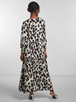 Y.A.S Naisten Mekko Alira 3/4 Long Dress s.noos Monivärinen Kuosi