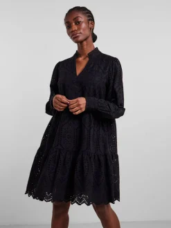Y.A.S Naisten Mekko YASHOLI LS DRESS S Musta