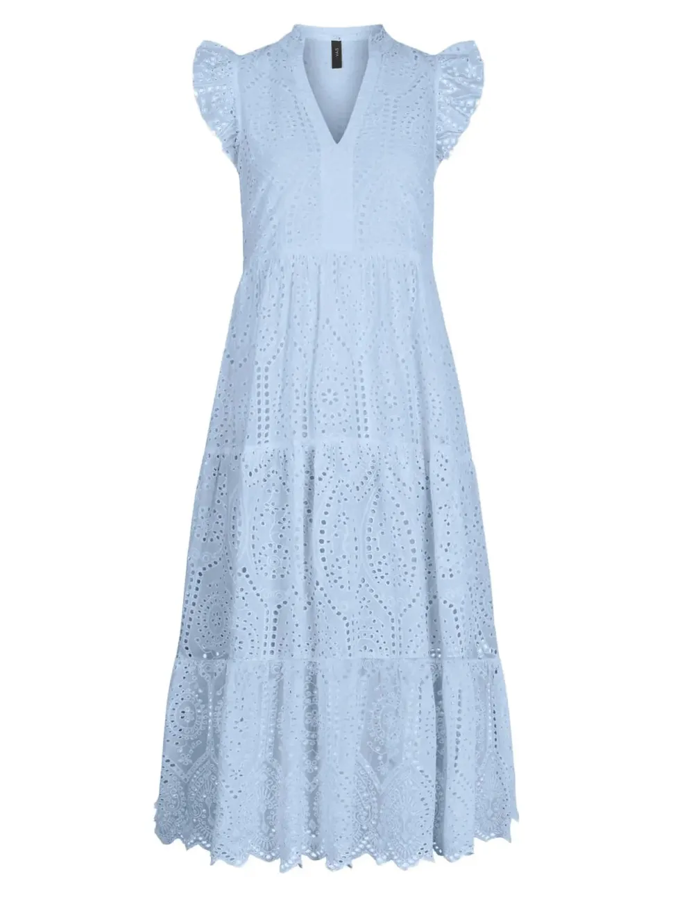 Y.A.S naisten mekko, YASHOLI SL MIDI DRESS Vaaleansininen