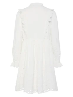 Y.A.S naisten mekko, YASLUMA LS DRESS S Valkoinen