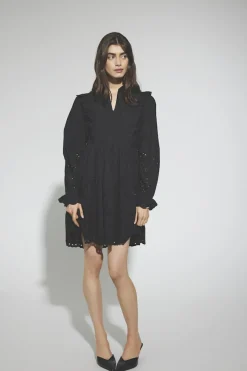 Y.A.S naisten mekko, YASLUMA LS DRESS S Musta