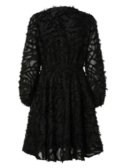 Y.A.S naisten mekko, YASPARIA LS DRESS S. Black