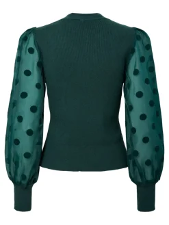 Y.A.S naisten pusero K-YASDOTME LS KNIT PULLOVER S. NOOS, Ponderosa Pine