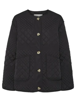 Y.A.S naisten tikkitakki YASLAURIE LS Padded Jacket S., musta