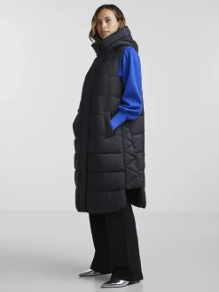 Y.A.S Naisten Toppaliivi, K-YASLIRO PADDED VEST Musta