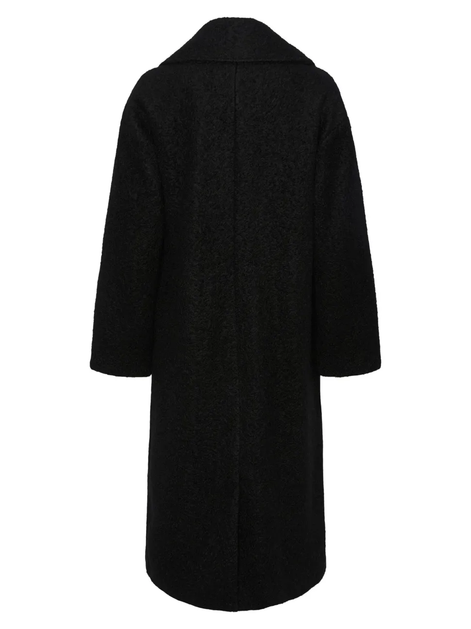 Y.A.S Naisten Villakangastakki, YASMILA LS WOOL MIX COAT NOOS Musta